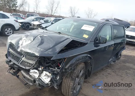 2016 Dodge Journey Crossroad Plus from USA, damaged, VIN 3C4PDCGB8GT123747